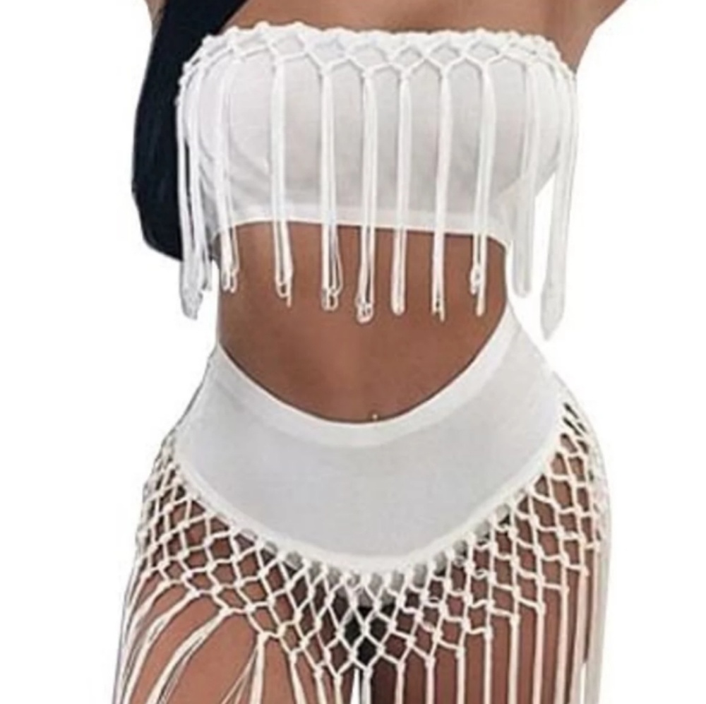 Tassel bikini set